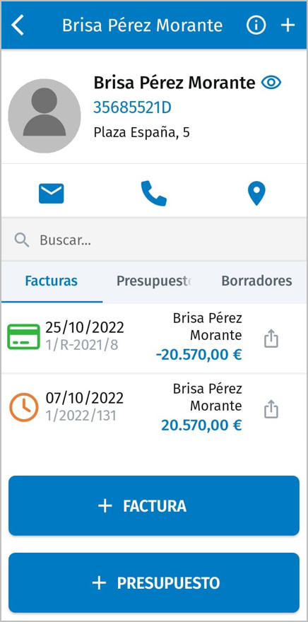 clientes app