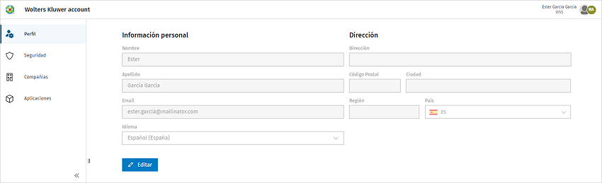 wolters kluwer account