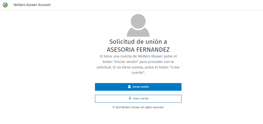 Crear cuenta