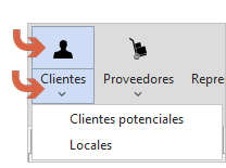 ejemplo de botón doble