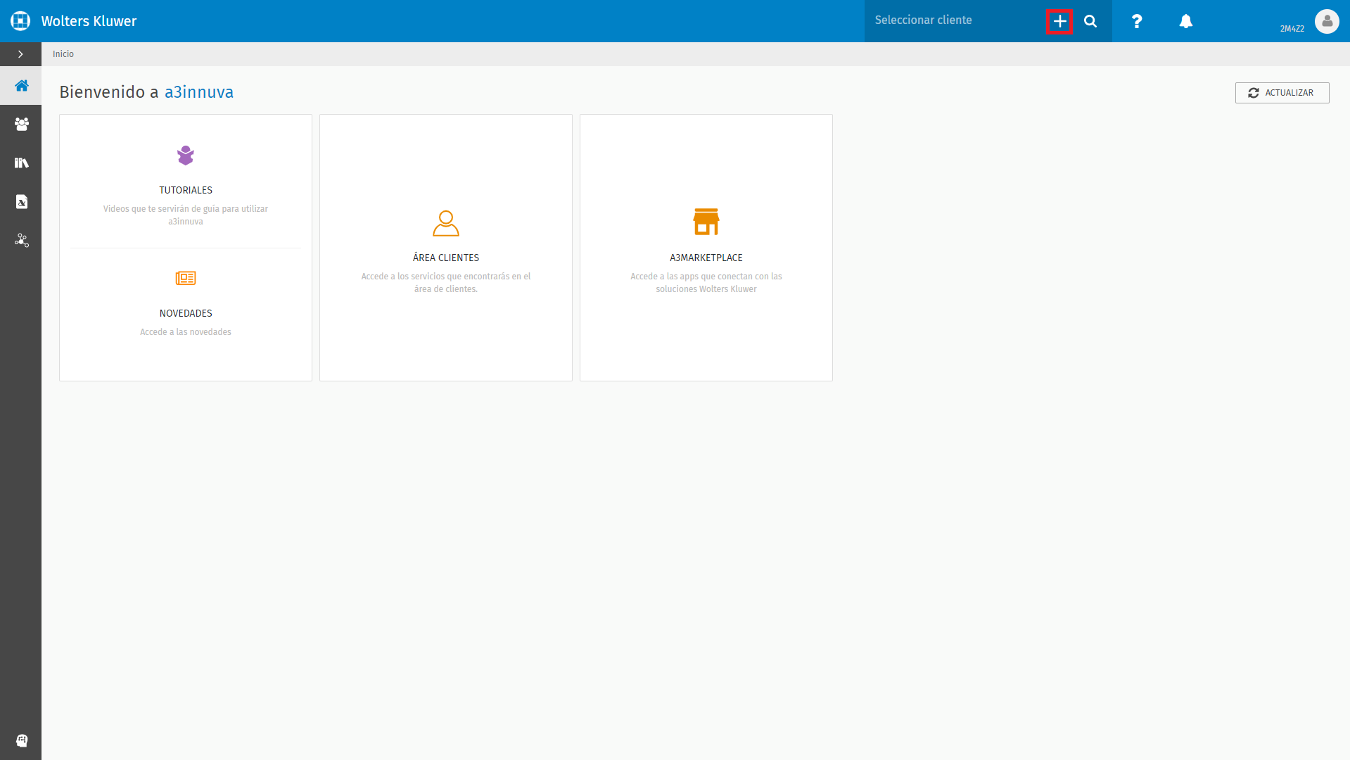 Crear cliente en a3INNUVA
