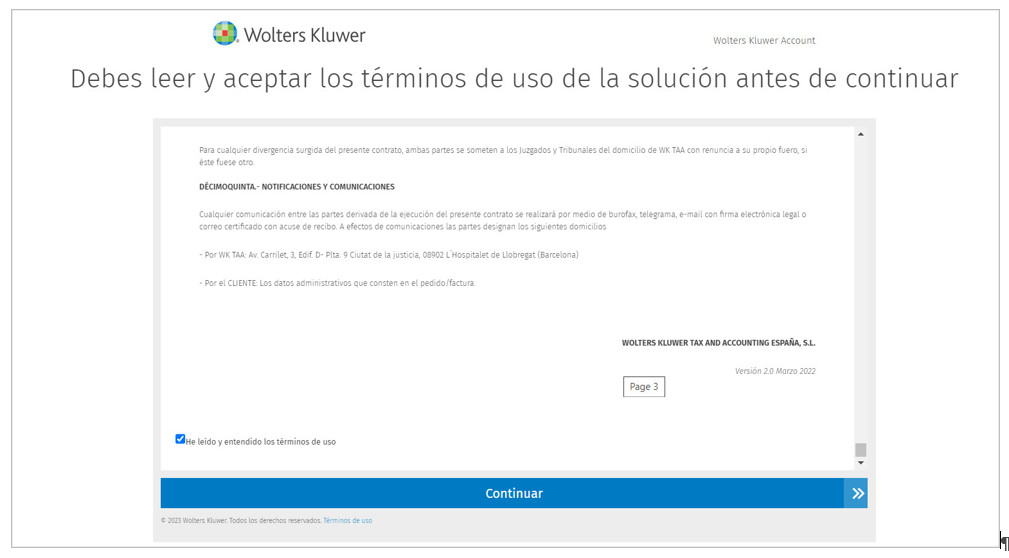 aceptar terminos