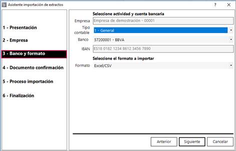 banco , tipo contable