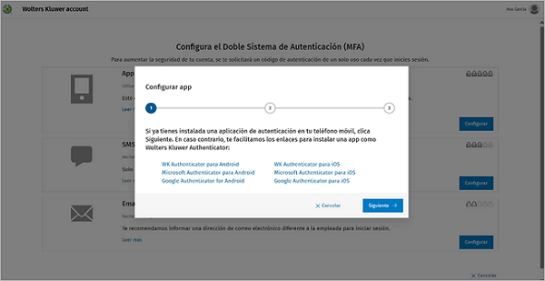 instalar app de autenticación en 3 pasos