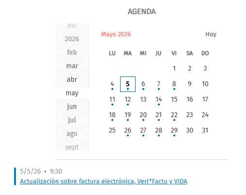 calendario inscripción cursos academy
