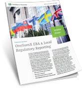 EBA and local Regulatory Reporting Solution Primer