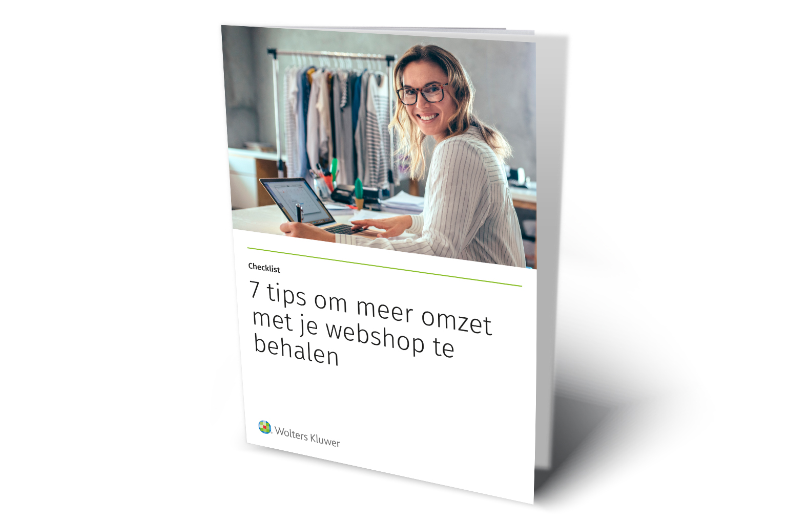 Voorkant checklist 7 tips meer omzet webshop