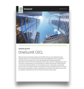 OneSumX CECL Solution Primer