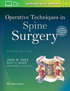 Operative Techniques in Spine Surgery book cover