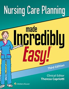 Nursing Care Planning Made Incredibly Easy! book cover