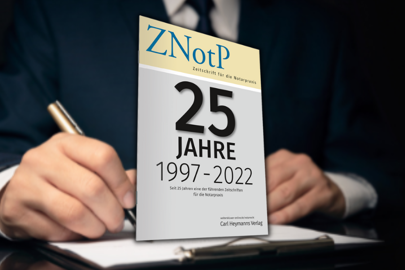 ZNotP Jubiläum Notarrecht Notare