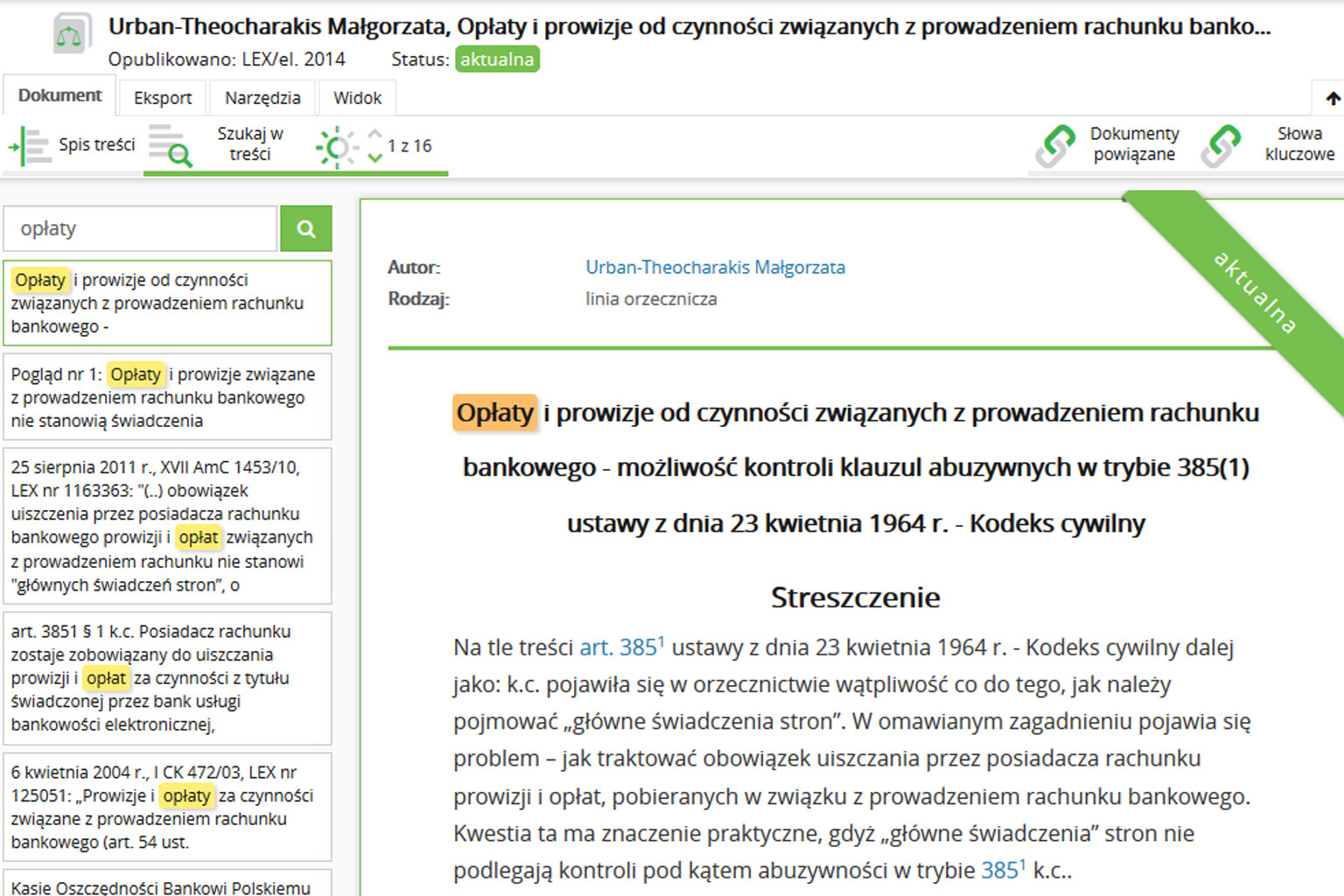 Szybkie przeszukiwanie treści