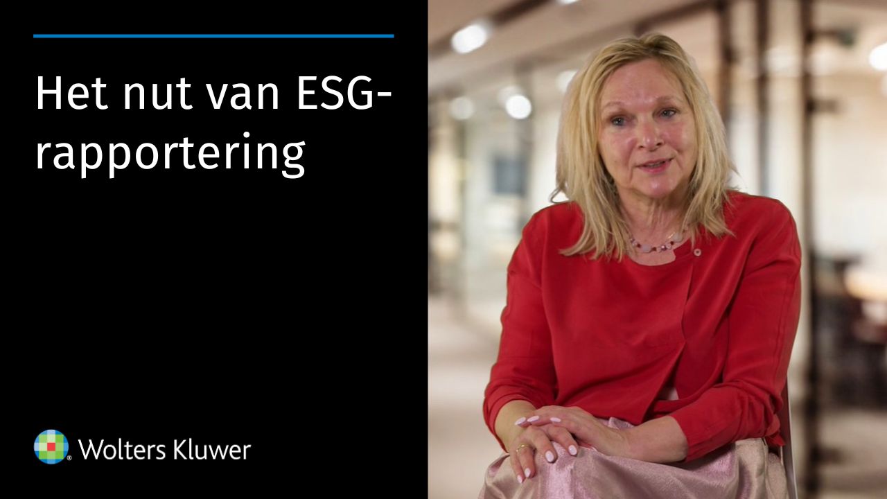 Video over het nut van ESG-rapportering met expert Hildegard Deweerdt
