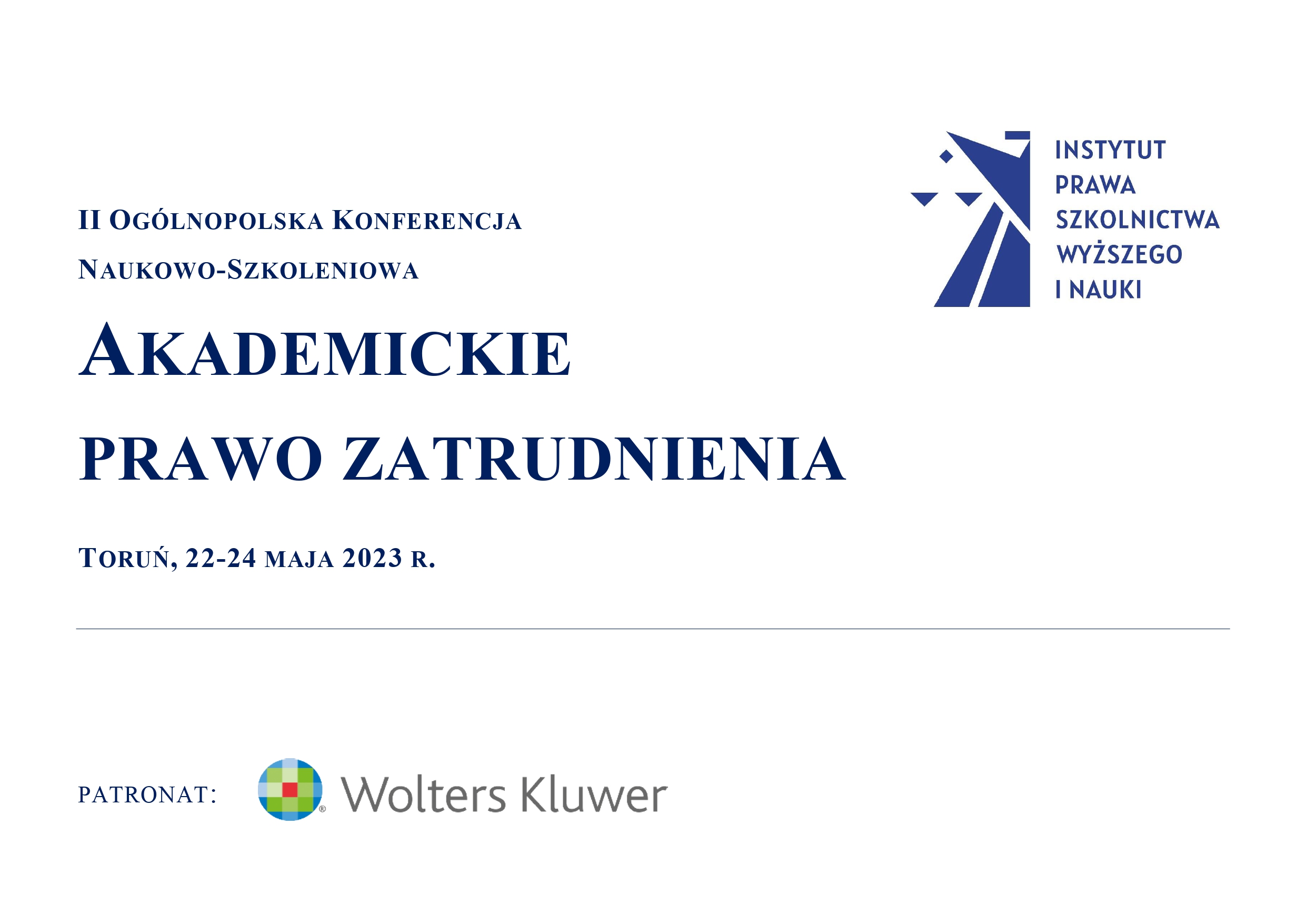 Konferencja Akademickie Prawo Zatrudnienia 2023