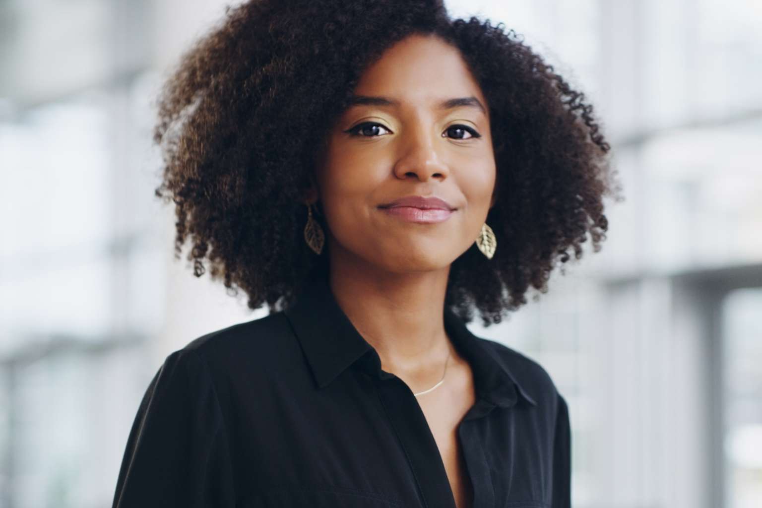 Smiling business woman