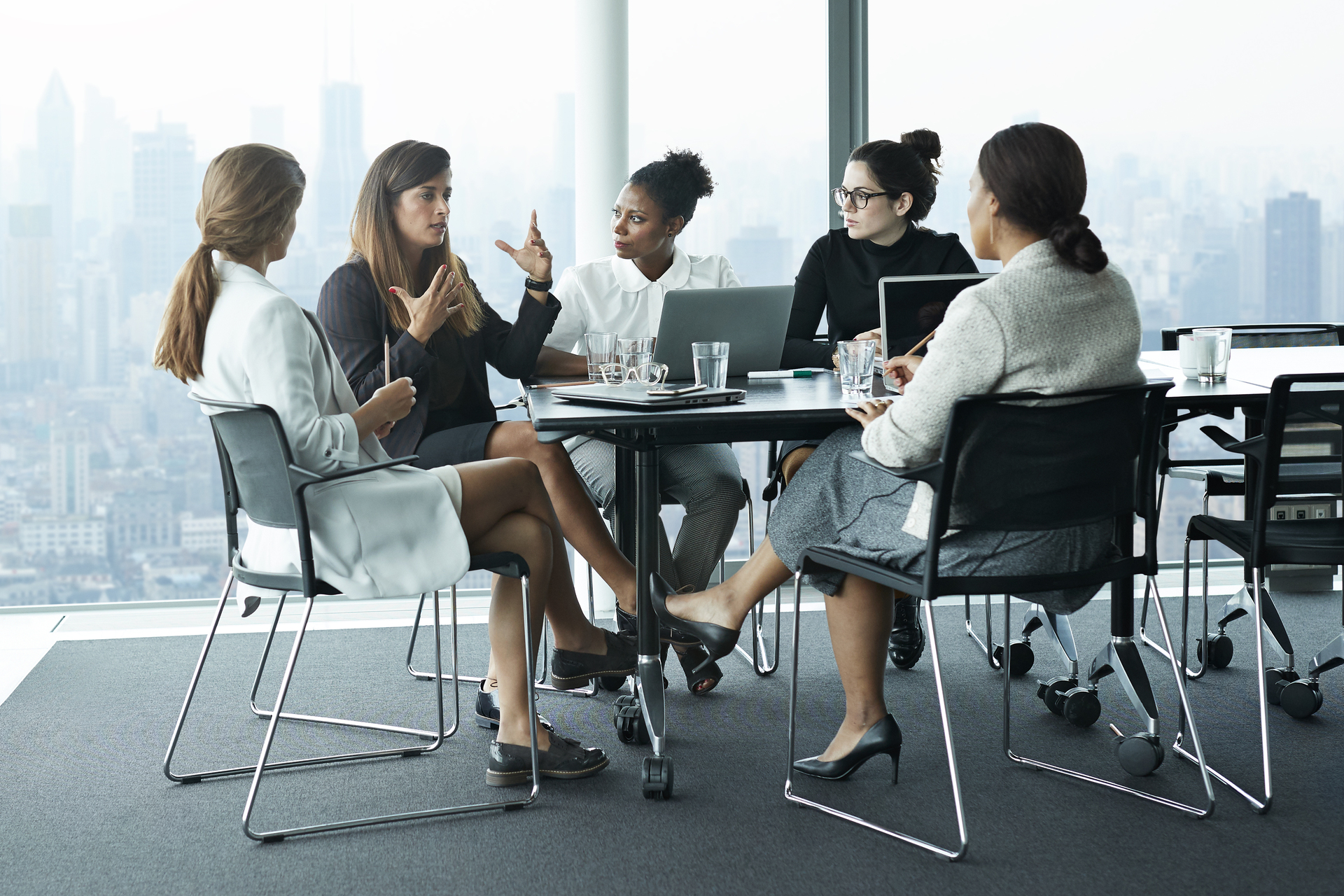 Group of people at a table