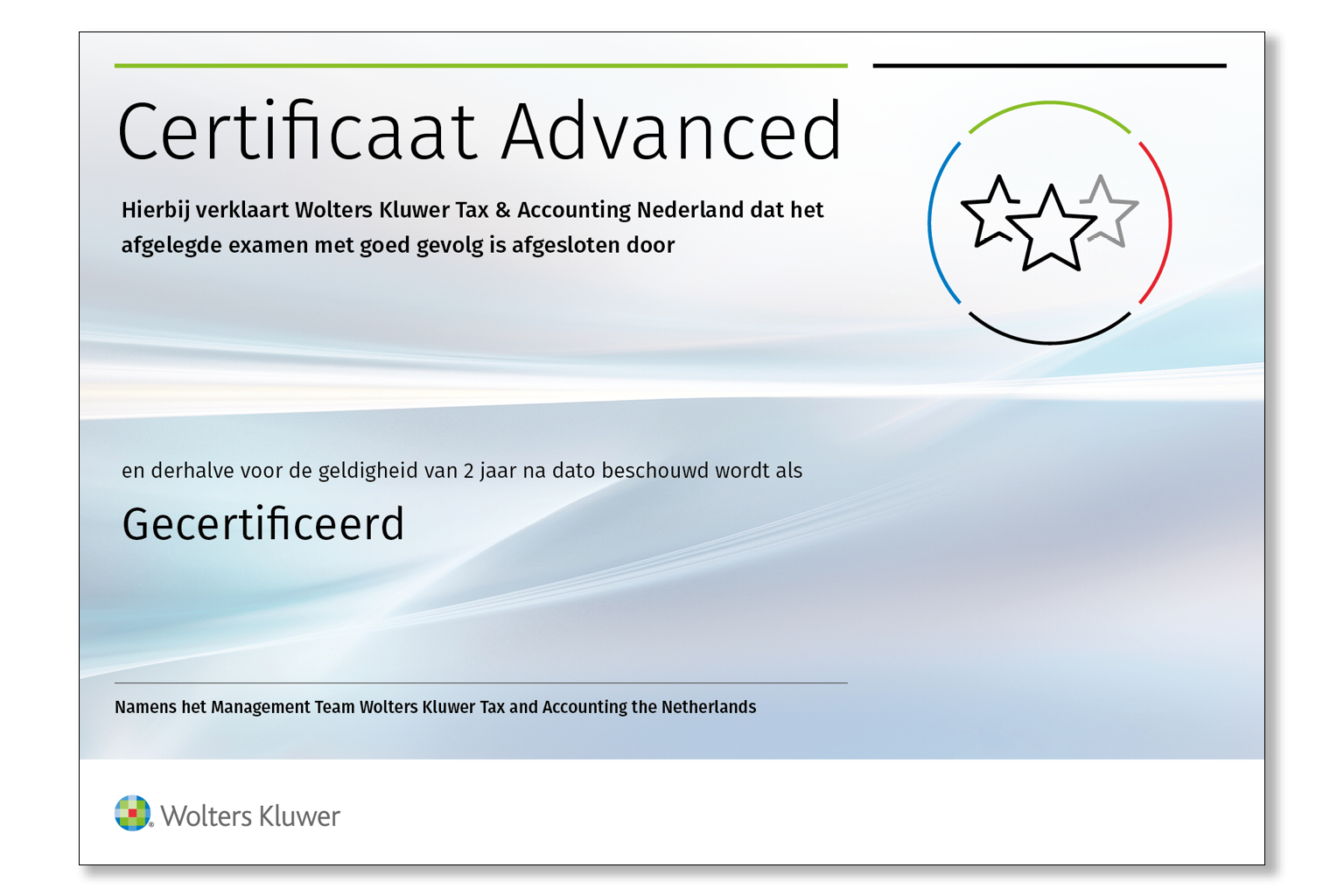 Twinfield certificaat advanced