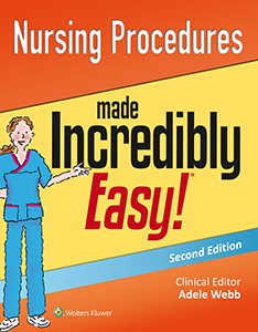 Nursing Procedures Made Incredibly Easy! book cover