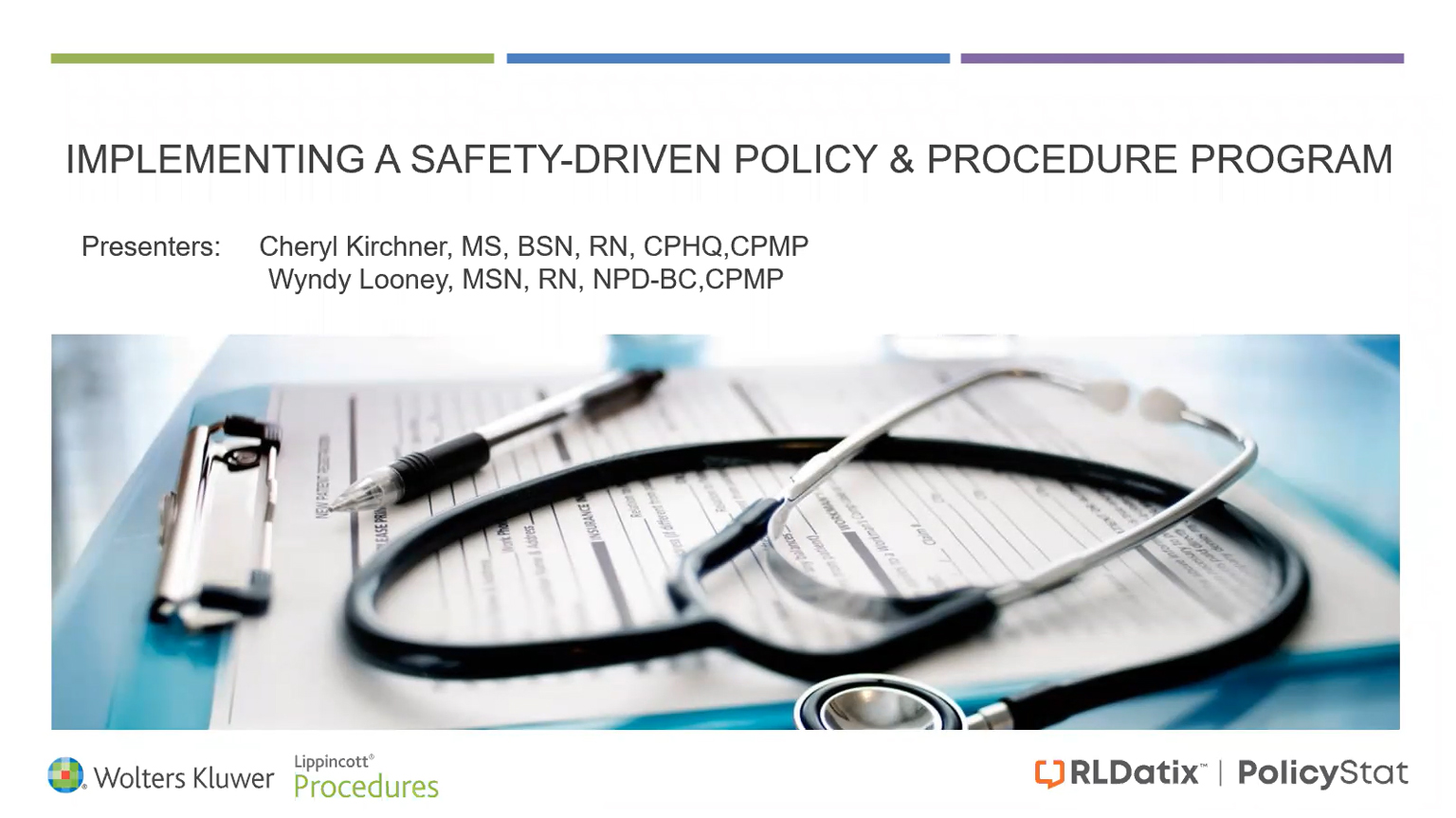Screenshot of Implementing a safety-driven policy and procedure program video
