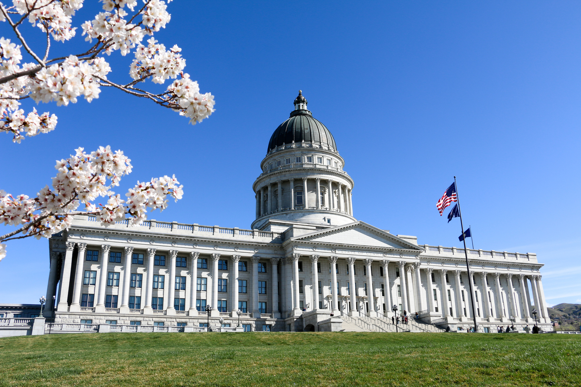View of Utah's state capitol.  Learn about incentives, industries, and key drivers of the state's economy.
