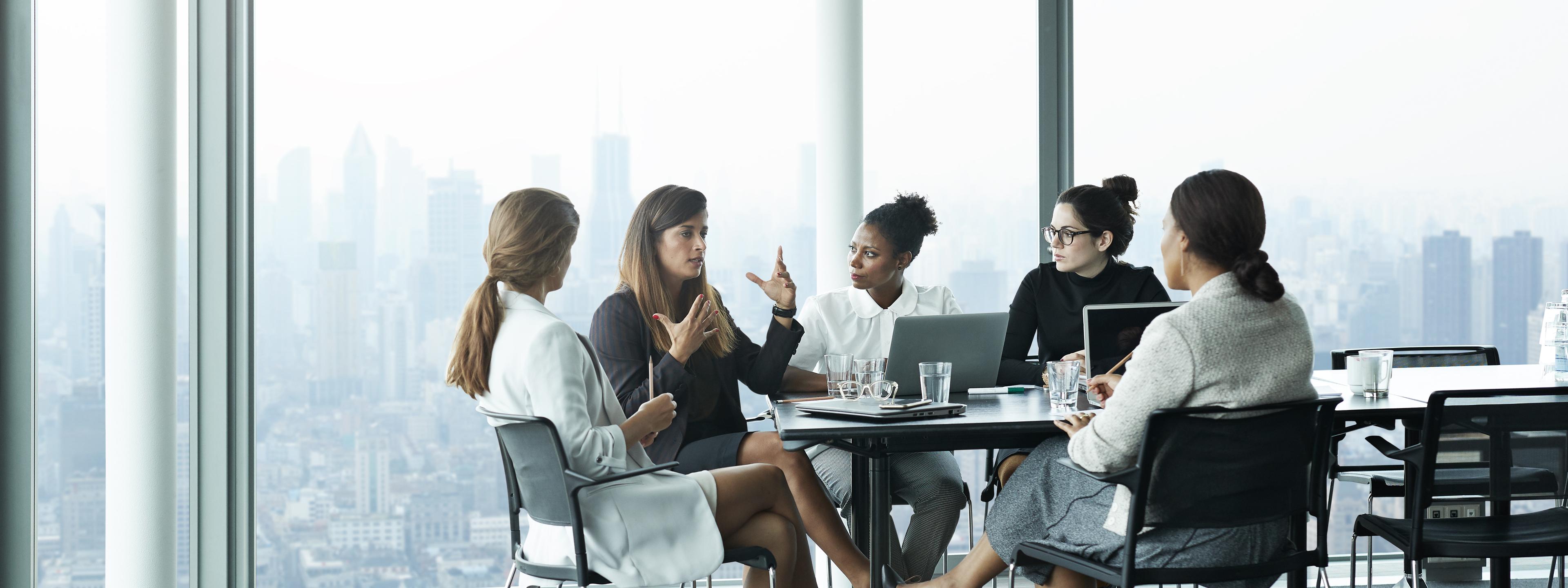 Group of people at a table