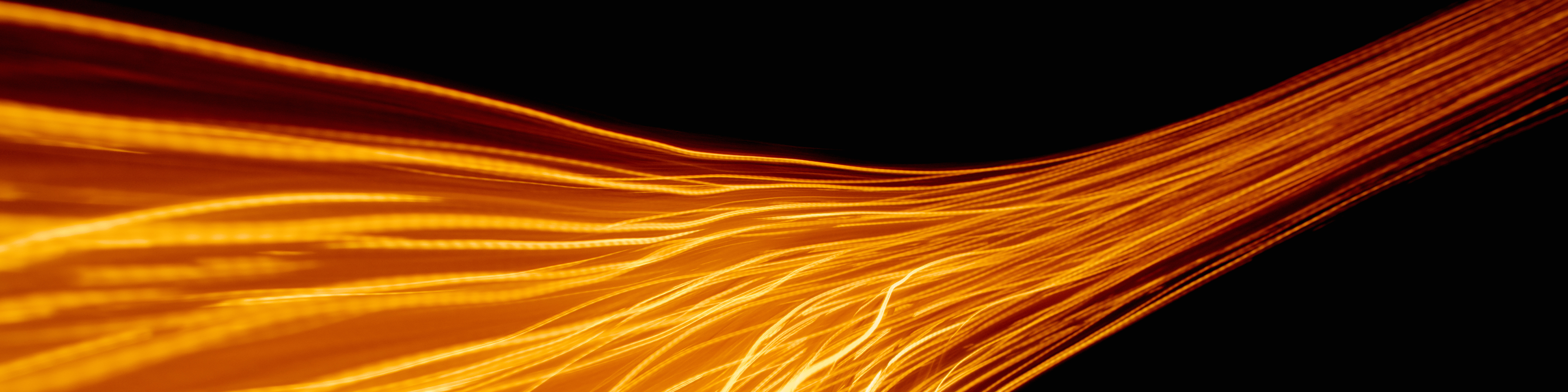 Abstract fire and light trails and effects