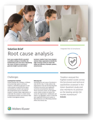 Solution Brief Root Cause Analysis