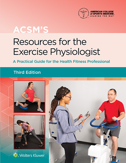 Front Cover of clinical exercise physiologist third edition