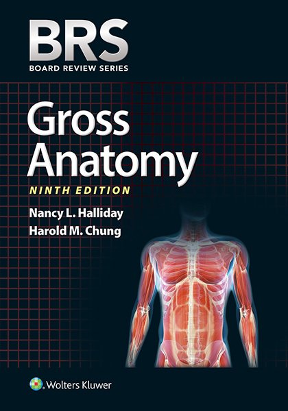 BRS Gross Anatomy book cover