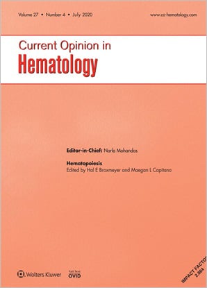 Current Opinion in Hematology