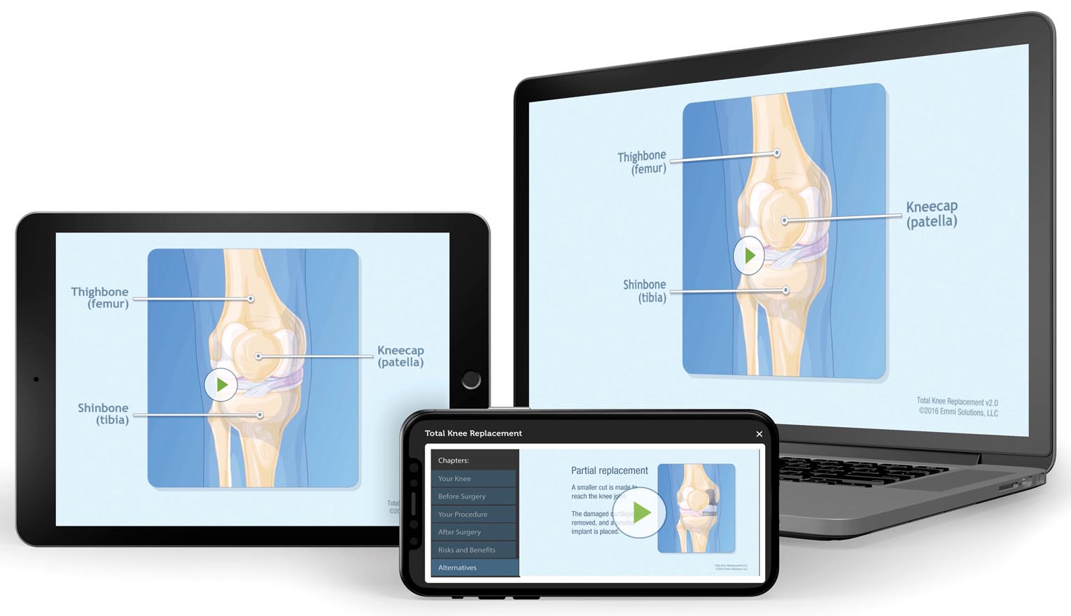 illustration of Emmi on various devices