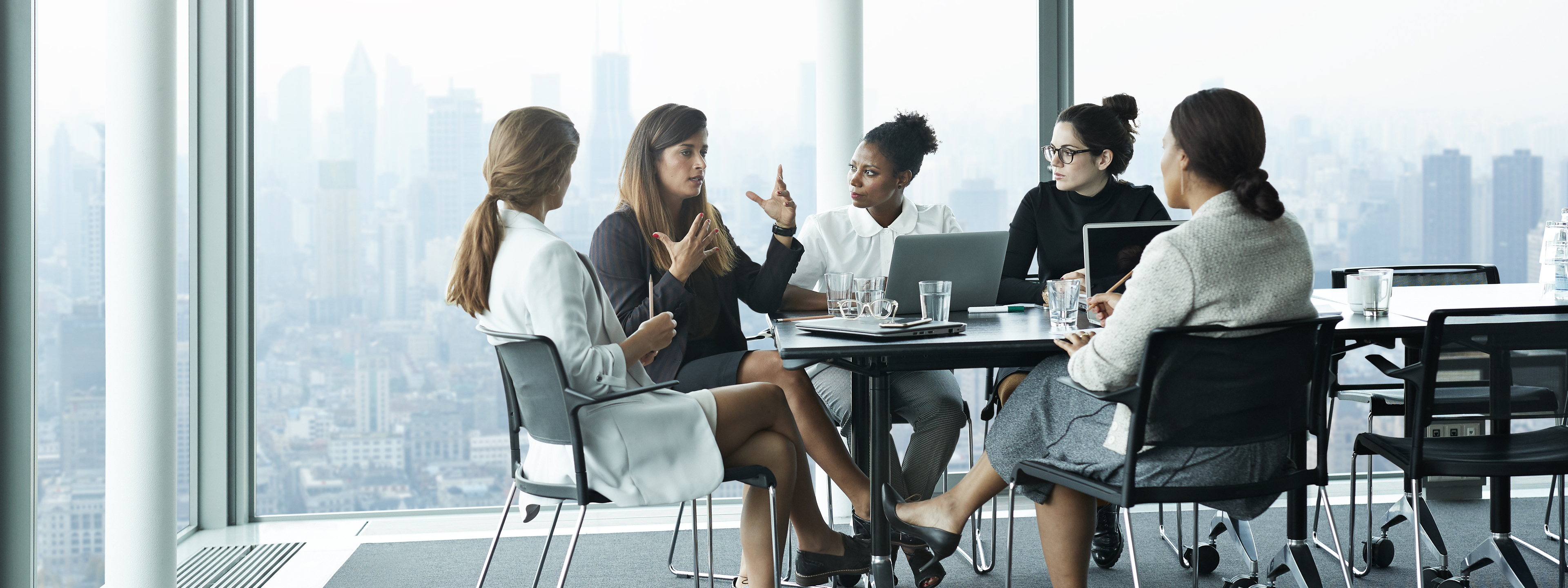 Women in Group Discussion