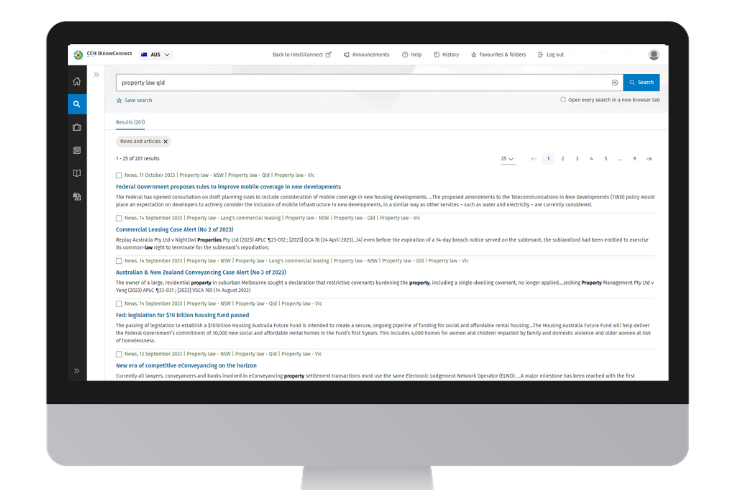CCH iKnowConnect - Property Law Qld - 5
