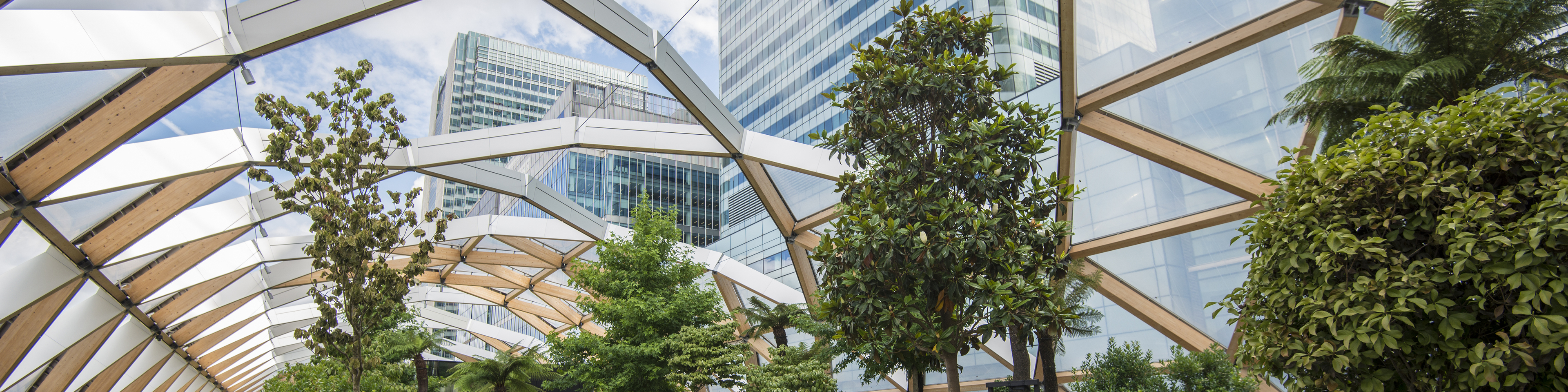 Crossrail Sky Garden, Canary Wharf.