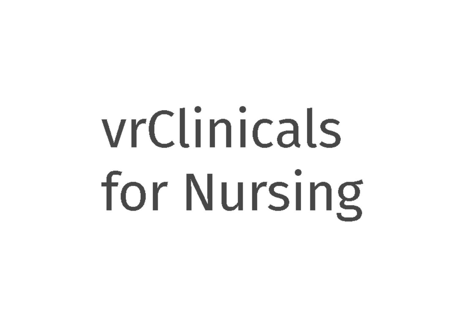 vrClinicals for Nursing Logo