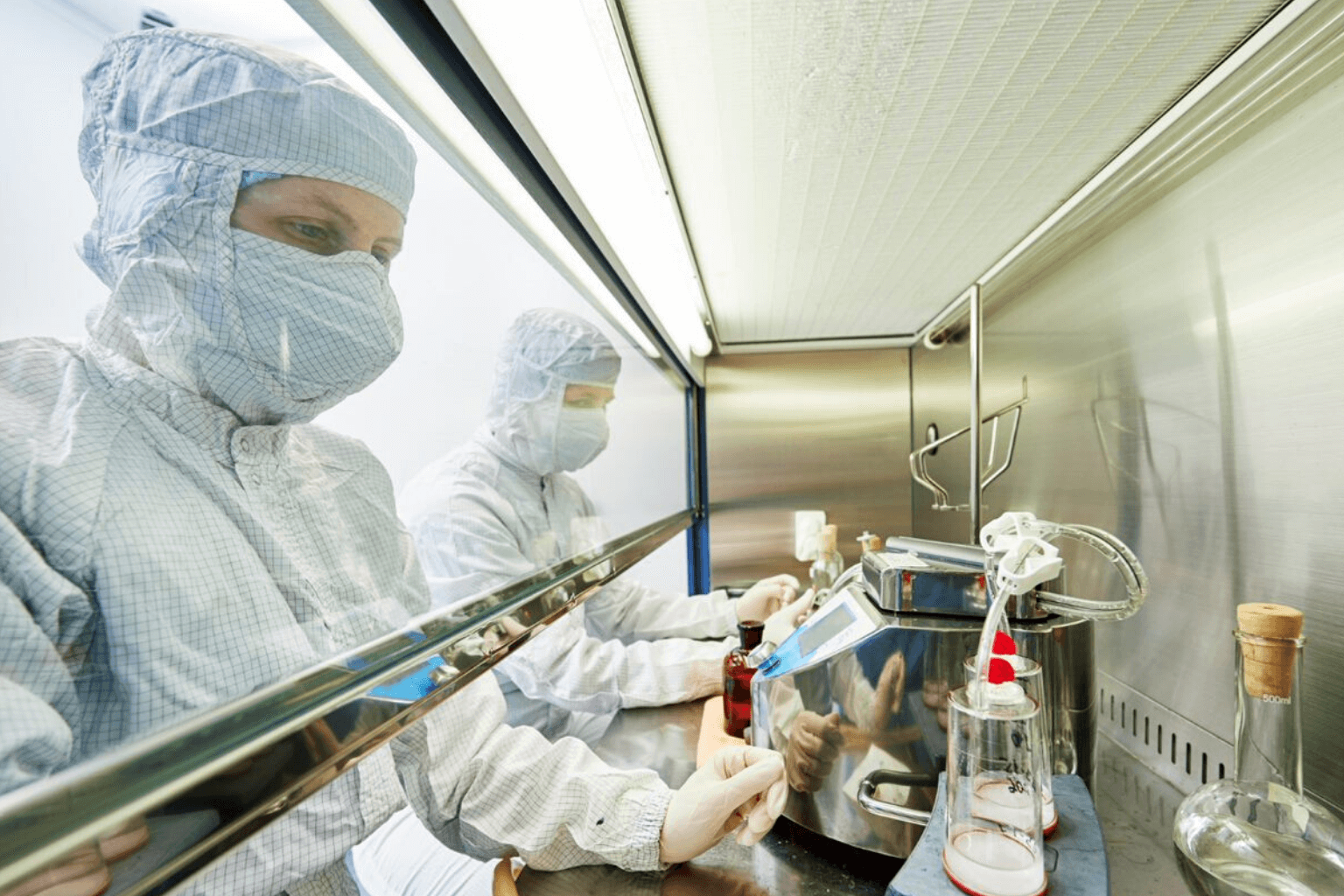 Sterile Compounding Under Hood