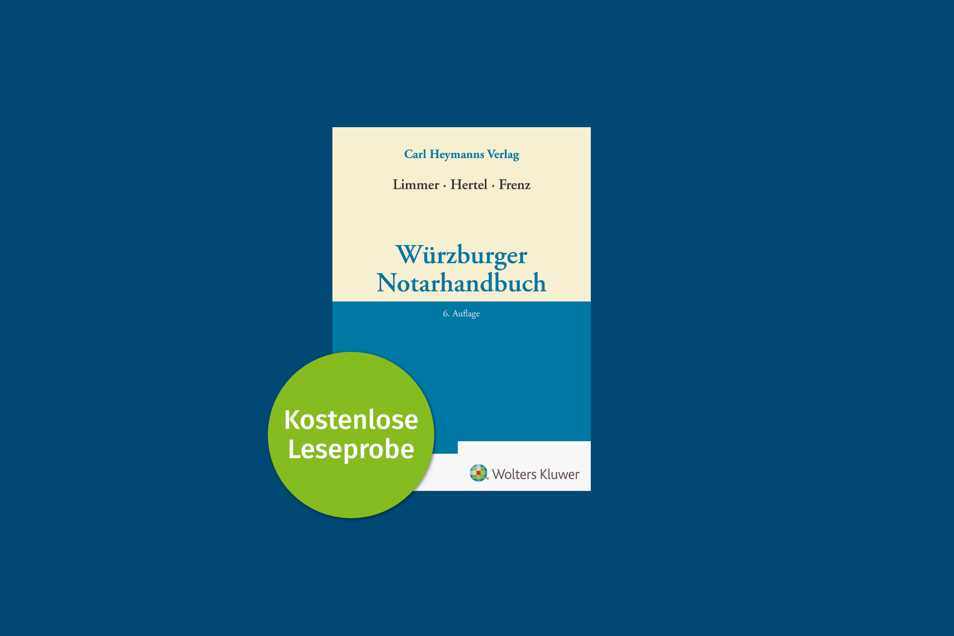 Leseprobe: Limmer / Hertel / Frenz - Würzburger Notarhandbuch