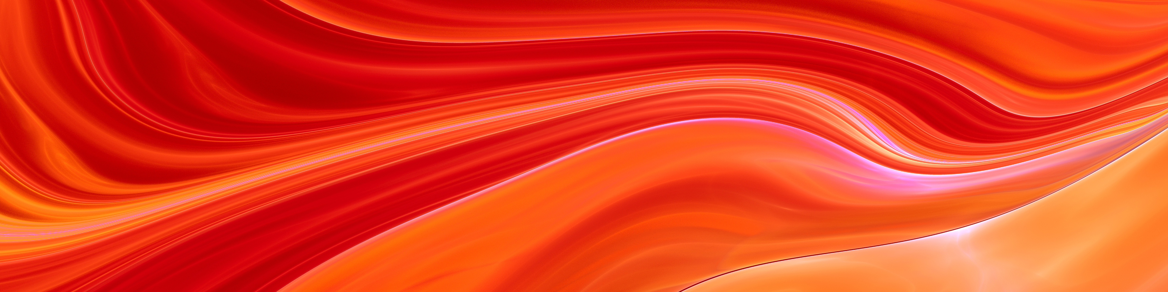 Abstract Orange Fire glowing Wave background