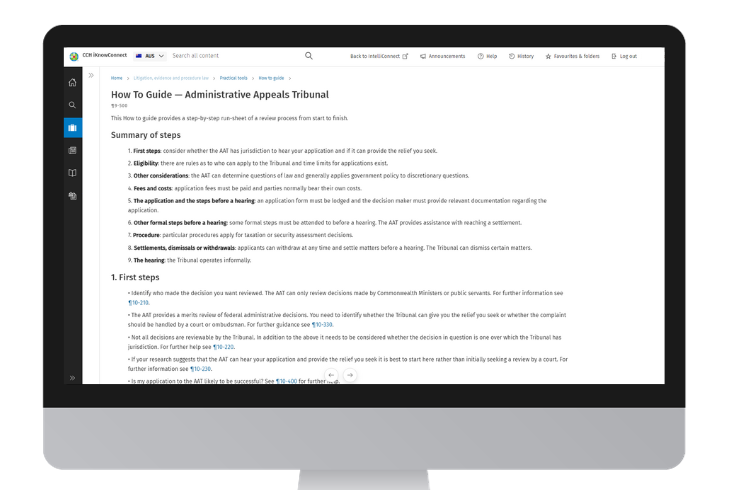 CCH iKnowConnect - Litigation Evidence and Procedure Law - 2