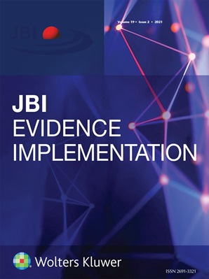 JBI Evidence Implementation cover