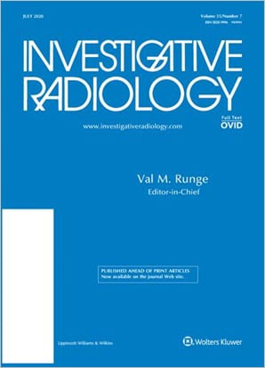 Investigative Radiology cover