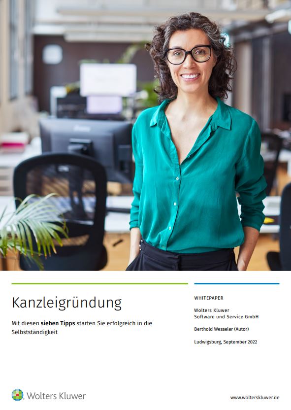 Cover des Whitepapers Kanzleigründung