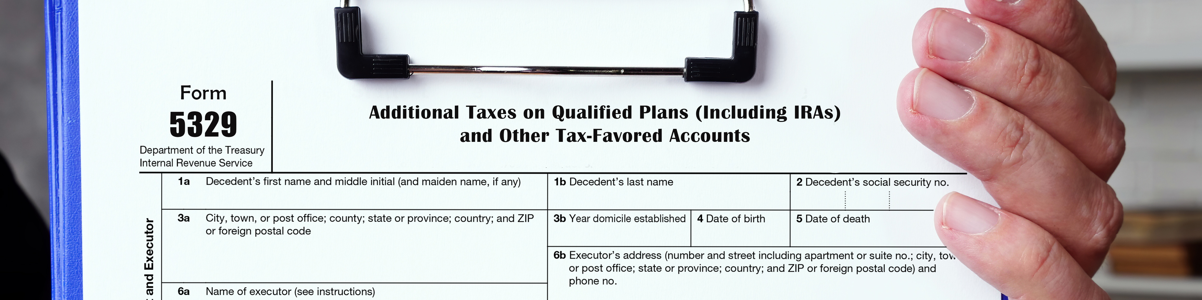 IRS Form 5329