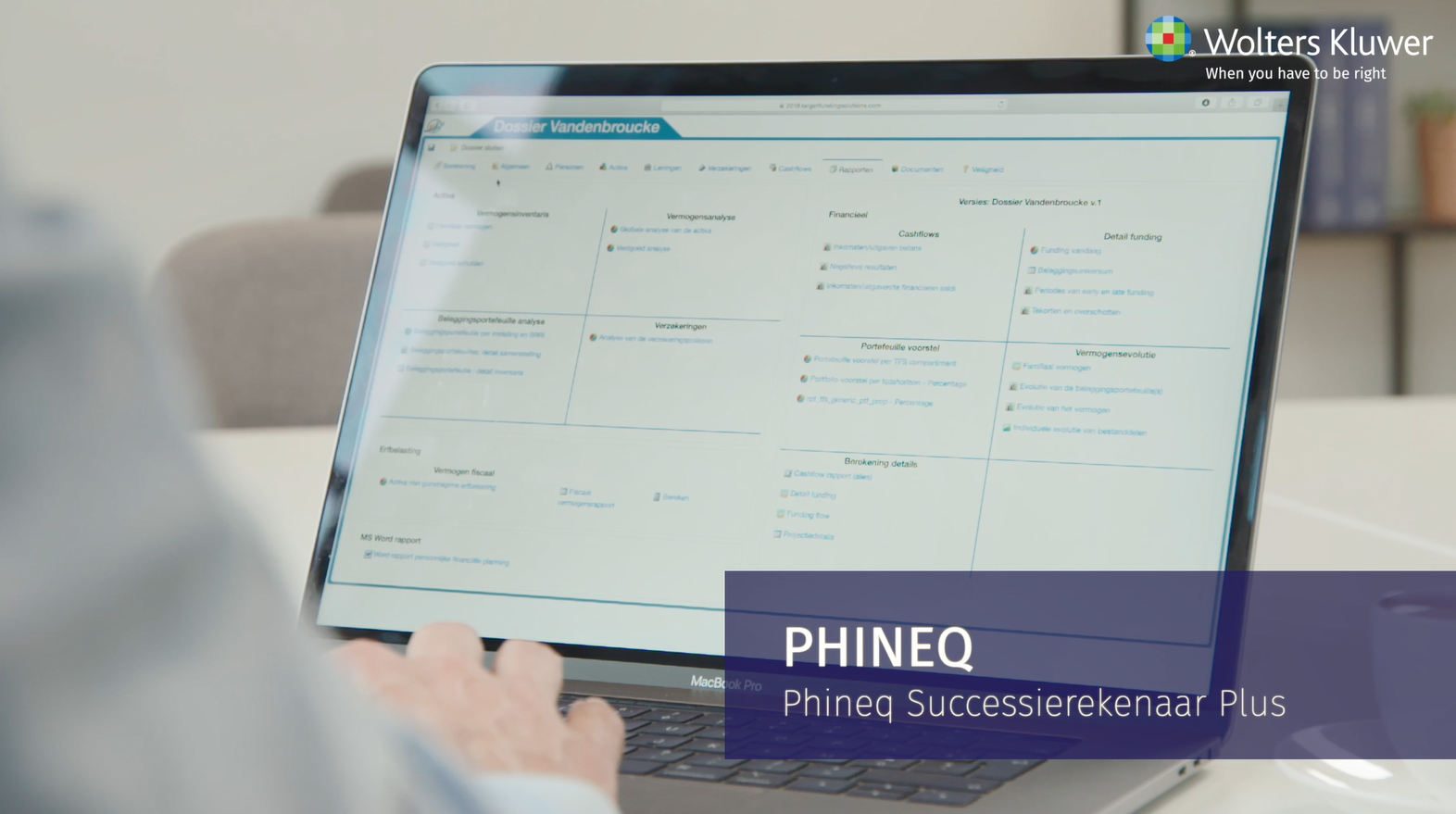 Phineq Successierekenaar Plus video 