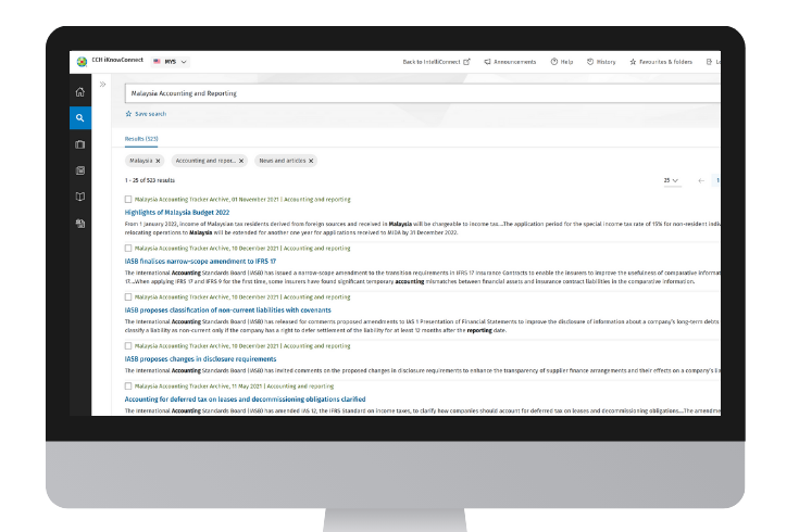 CCH iKnowConnect - Malaysia Accounting and reporting MY News  - 3
