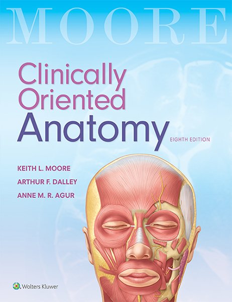 Moore's Clinically Oriented Anatomy book cover