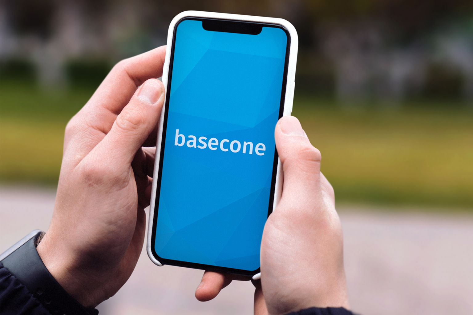 the Basecone app