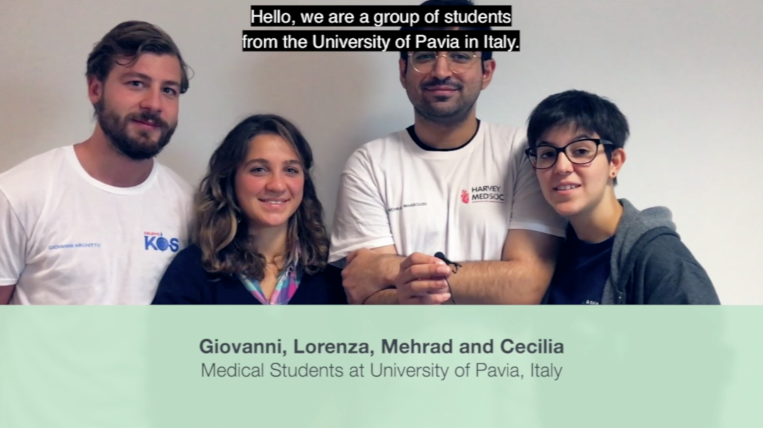 University of Pavia students - Body Interact video testimonial thumbnail