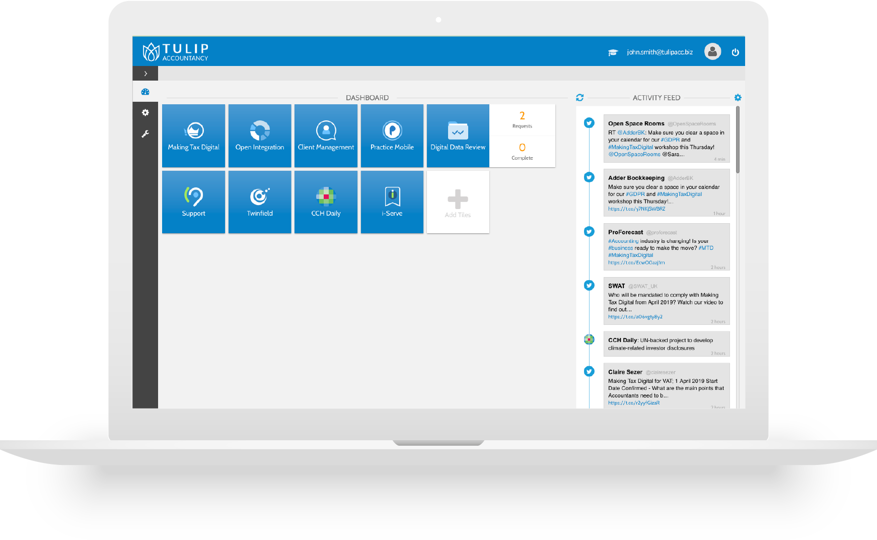 CCH OneClick Dashboard