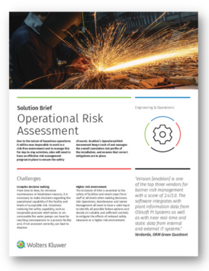 Solution Brief OPERATIONAL RISK ASSESSMENT preview